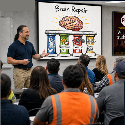 Arthur Ritchie teaching SUPR training class